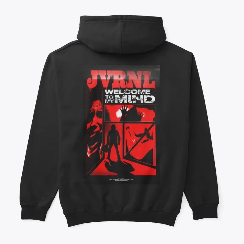 Jvrnl Welcome To My Mind Colored Hoodie